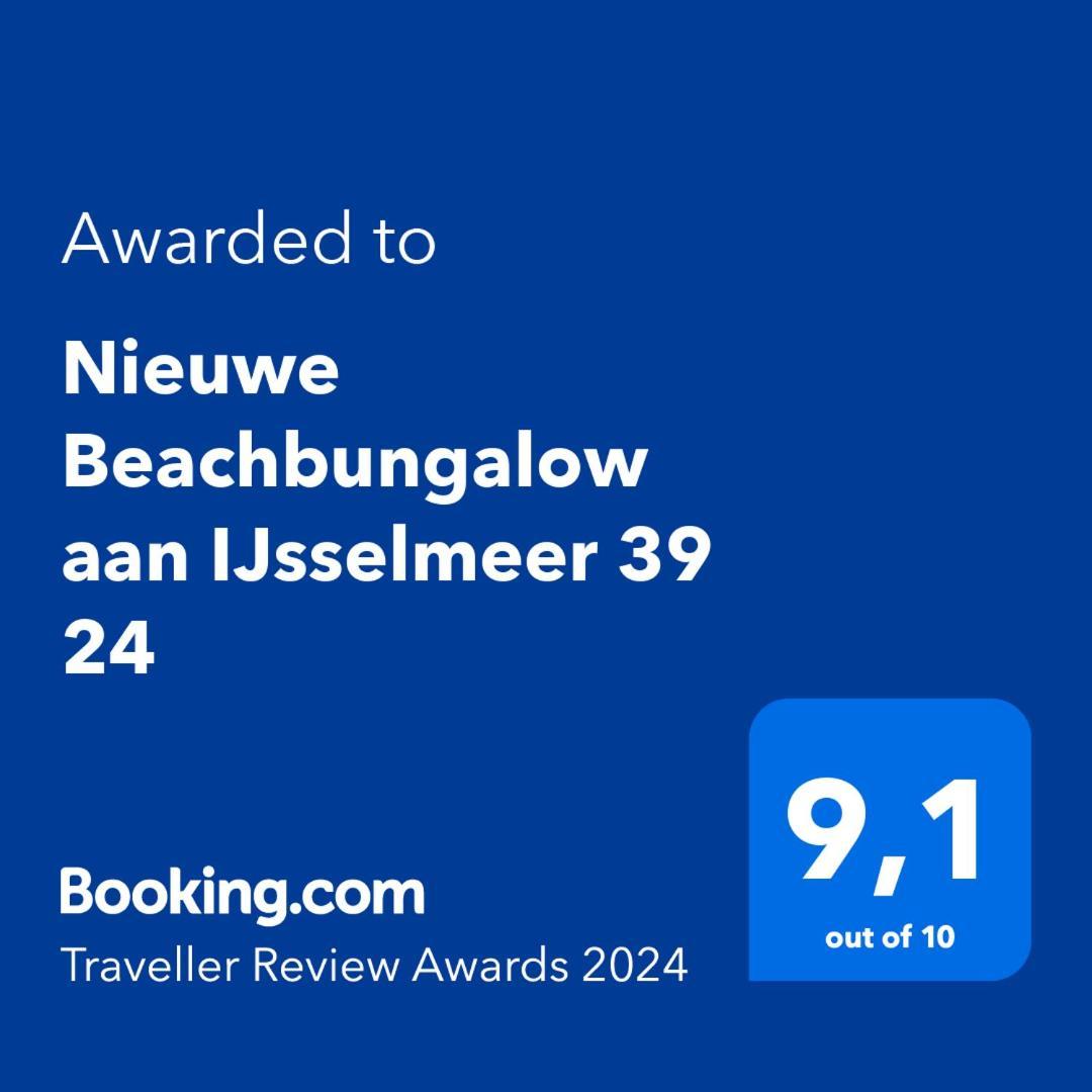 Nieuwe Beachbungalow Aan Ijsselmeer 39 24 Four Seasons Lemmer Dış mekan fotoğraf